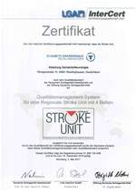 Zertifikat Stroke Unit