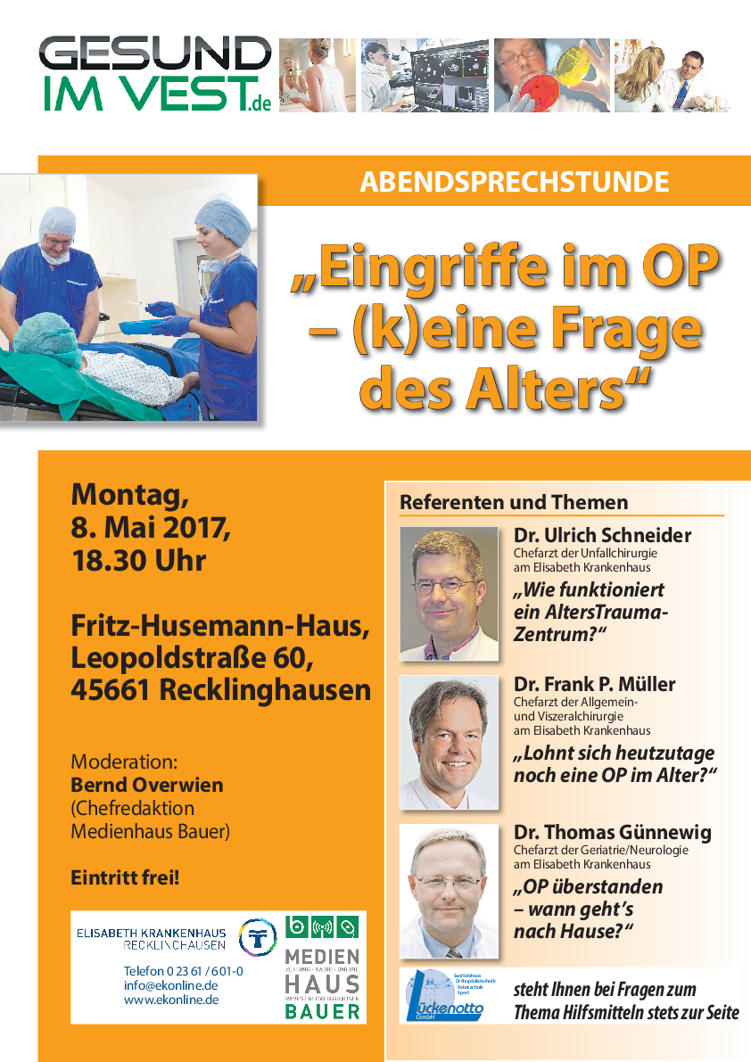 Abendsprechstunde Alterschirurgie