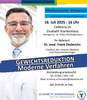 Patientenvortrag zur Gewichtsreduktion