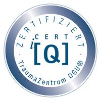 Siegel zertifiziertes Traumazentrum Siegel zertifiziertes Traumazentrum