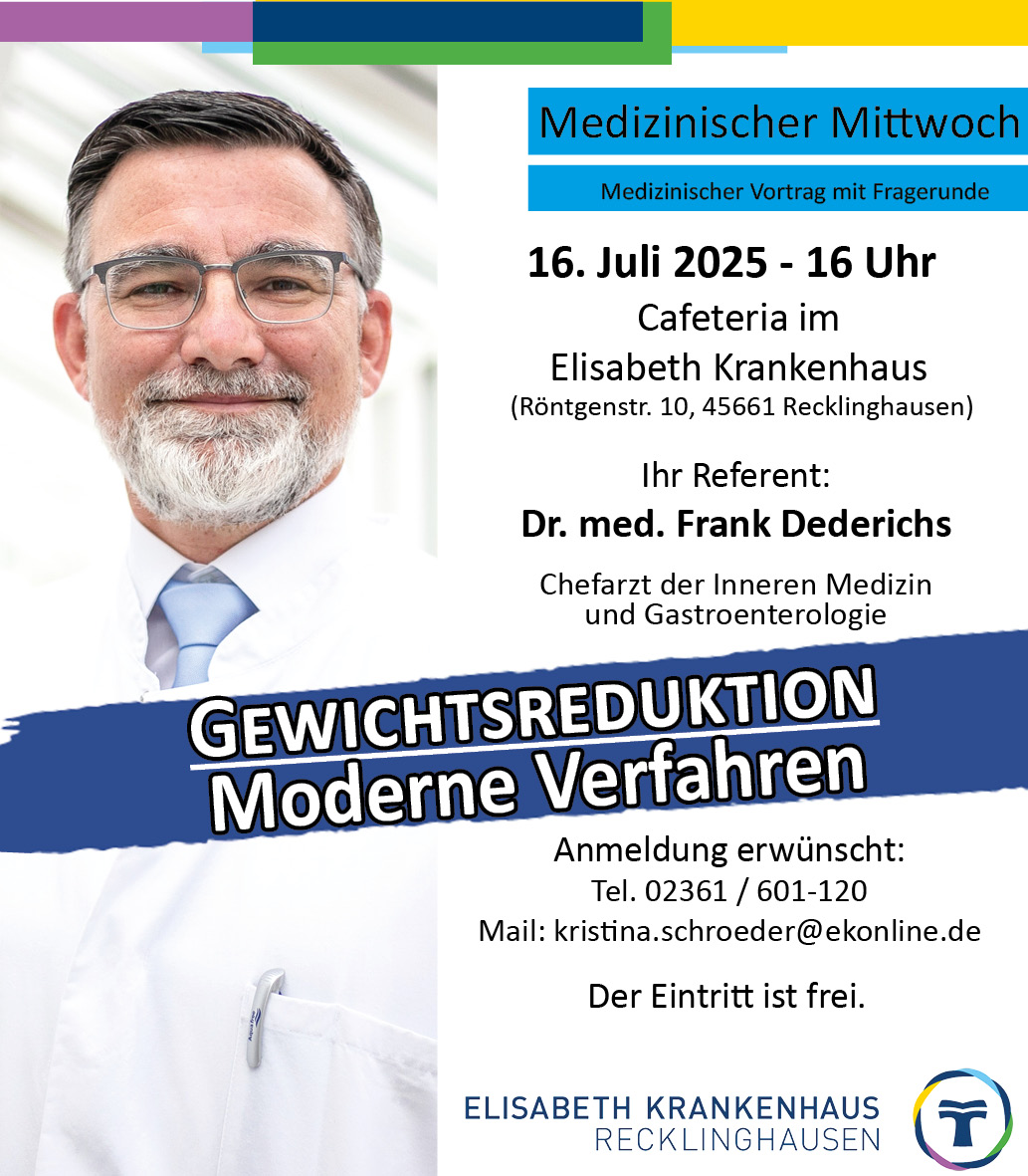 Patientenvortrag zur Gewichtsreduktion