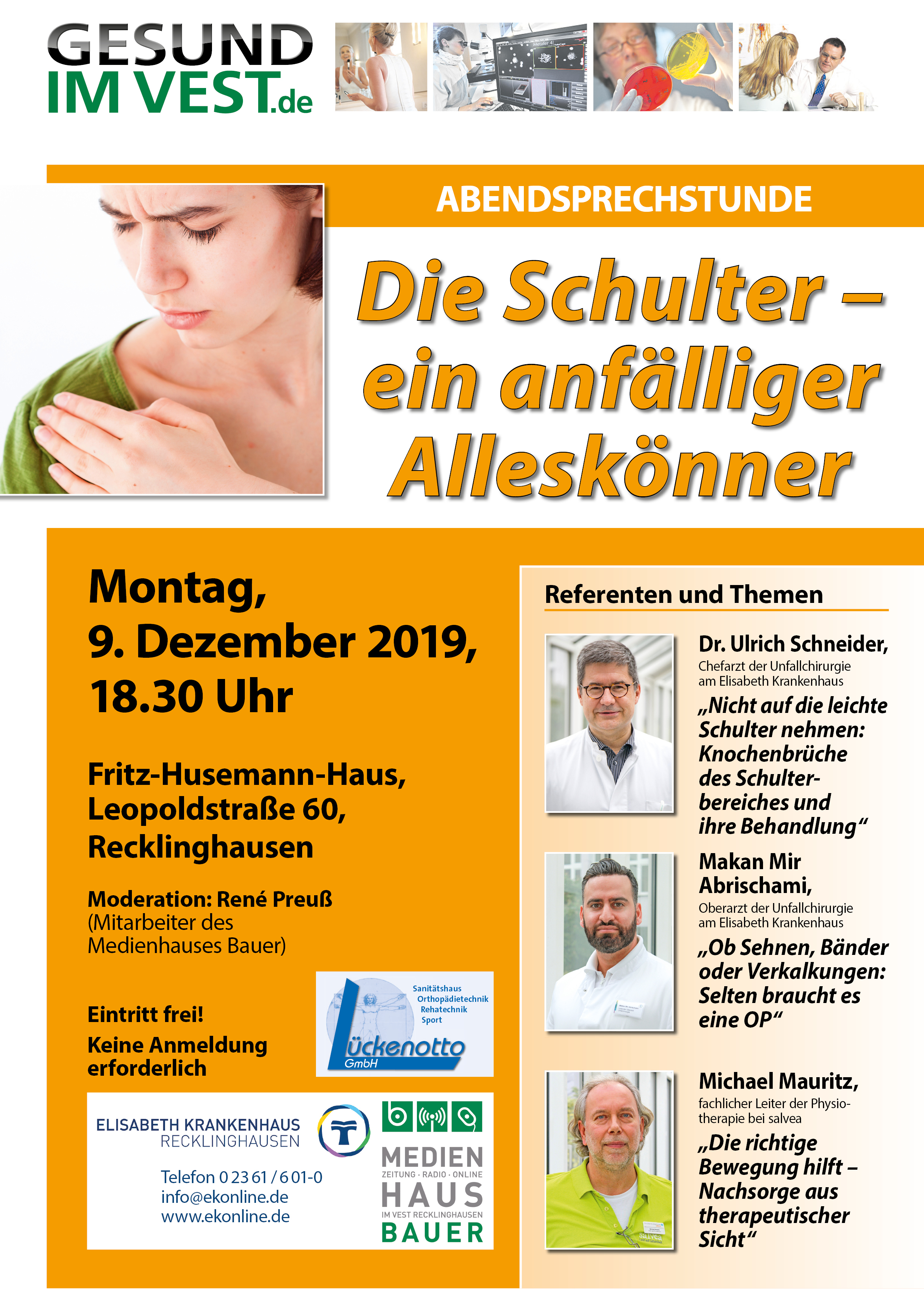 Abendsprechstunde Die Schulter Ein Anfalliger Alleskonner
