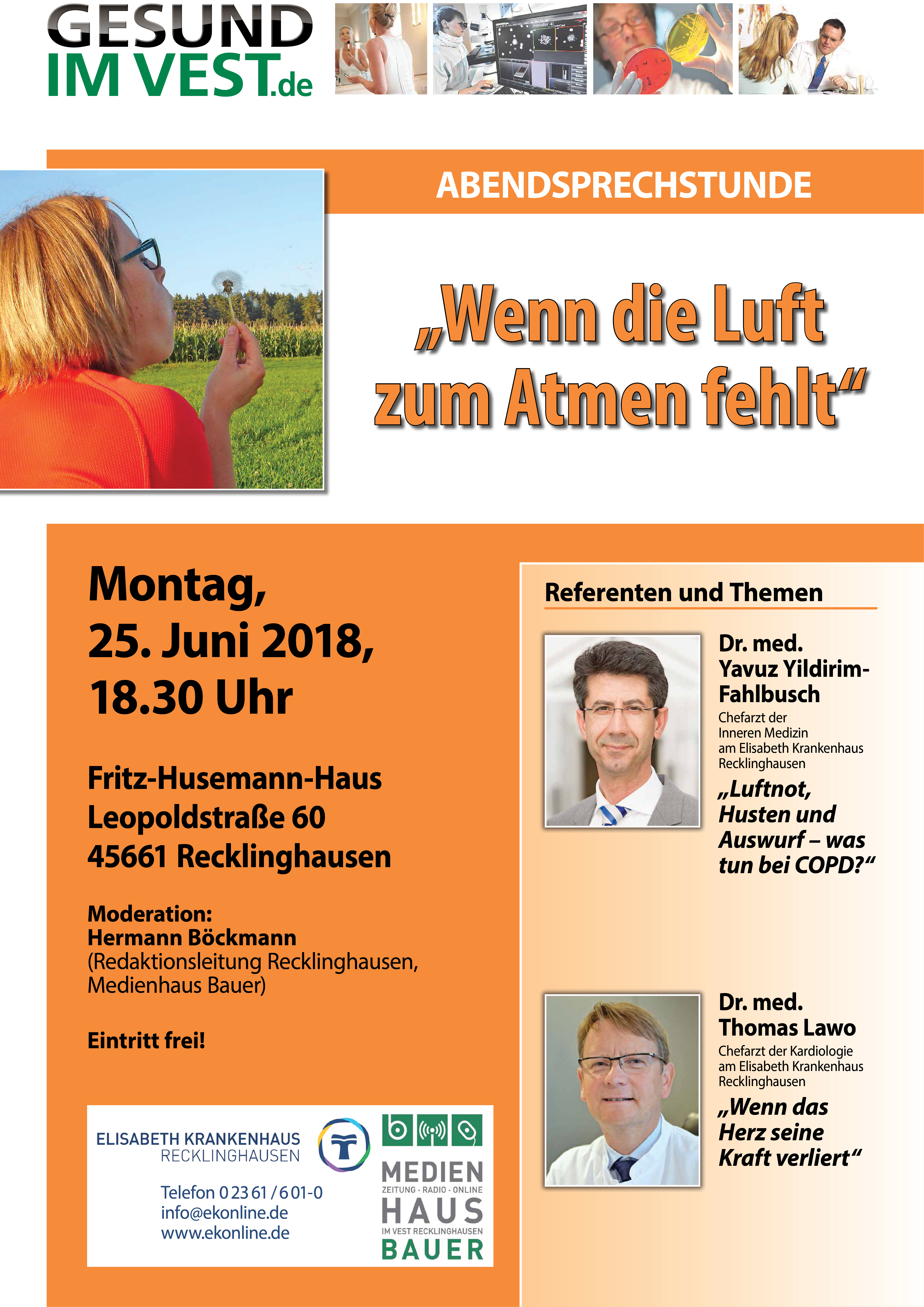 Abendsprechstunde Wenn Die Luft Zum Atmen Fehlt